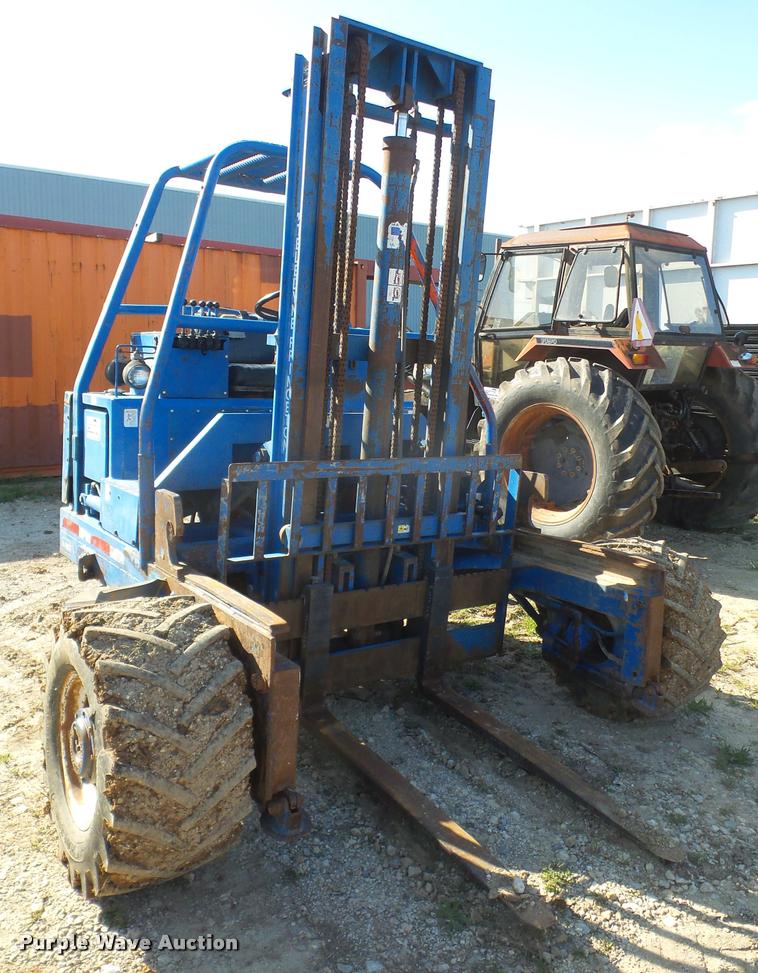 image for item DA8064 1996 Teledyne Princeton D5000 piggyback forklift