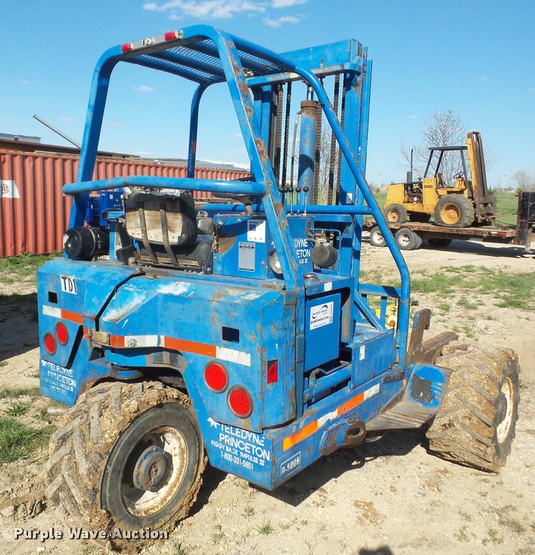 image for item DA8064 1996 Teledyne Princeton D5000 piggyback forklift