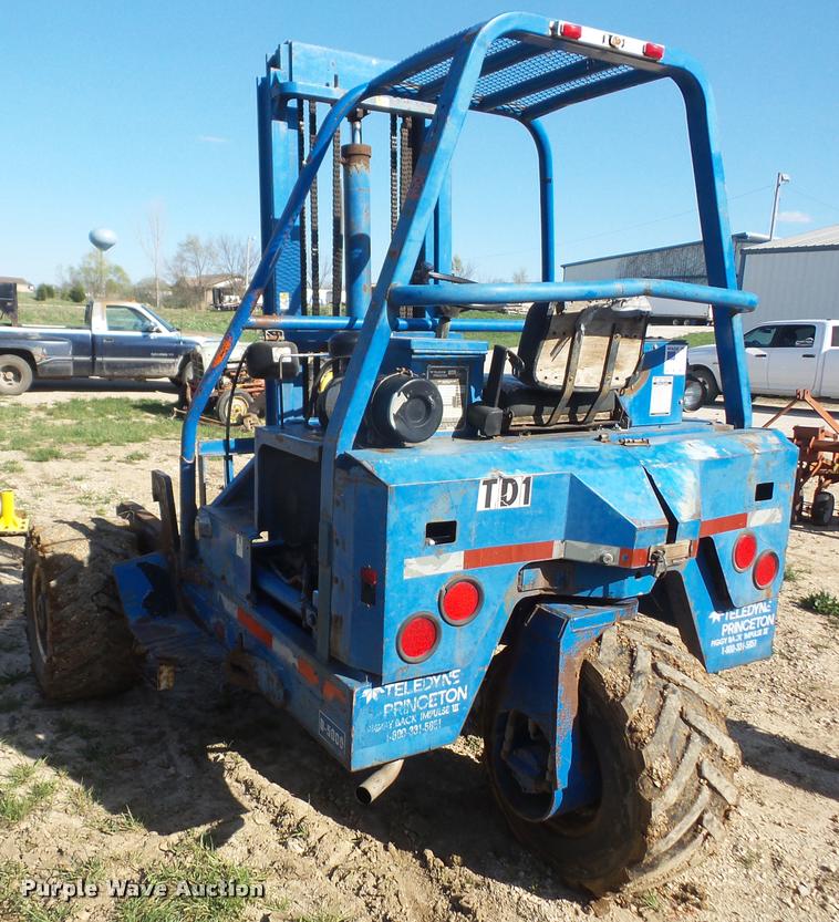 image for item DA8064 1996 Teledyne Princeton D5000 piggyback forklift