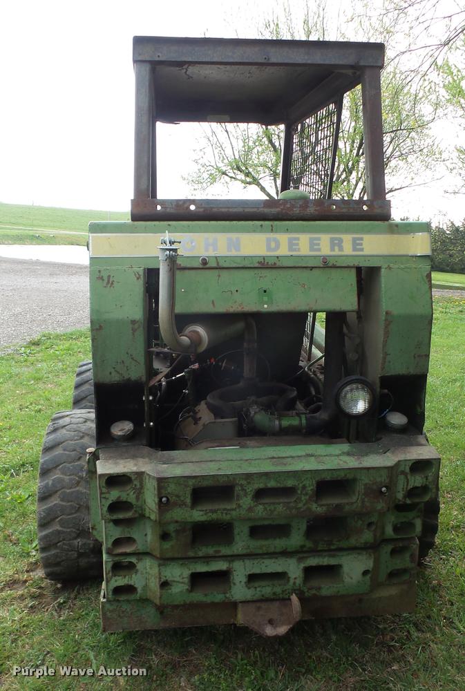 image for item DA8077 John Deere 170 skid steer