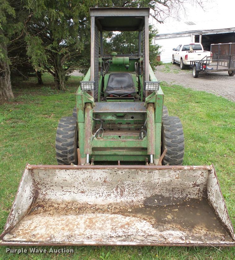 image for item DA8077 John Deere 170 skid steer