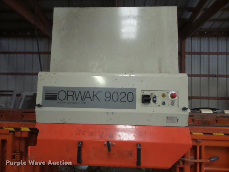 image for item DA8082 2003 Orwak 9020 recycle baler