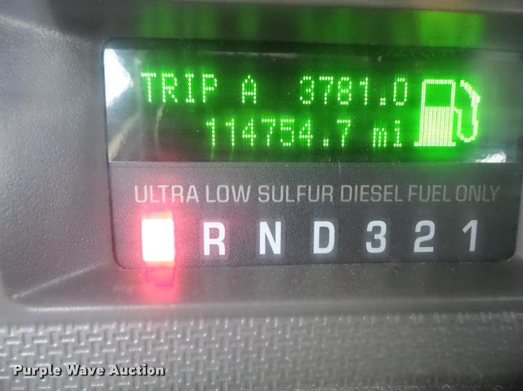 image for item DA8095 2008 Ford F550 Crew Cab flatbed truck