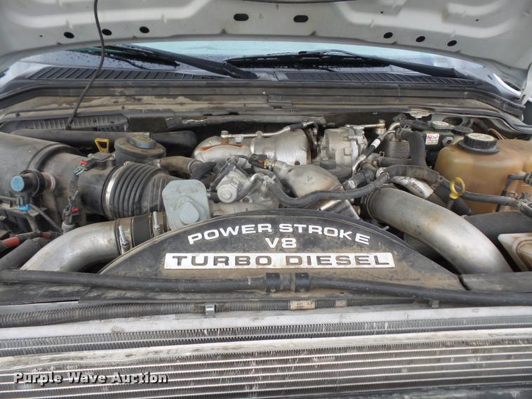 image for item DA8095 2008 Ford F550 Crew Cab flatbed truck