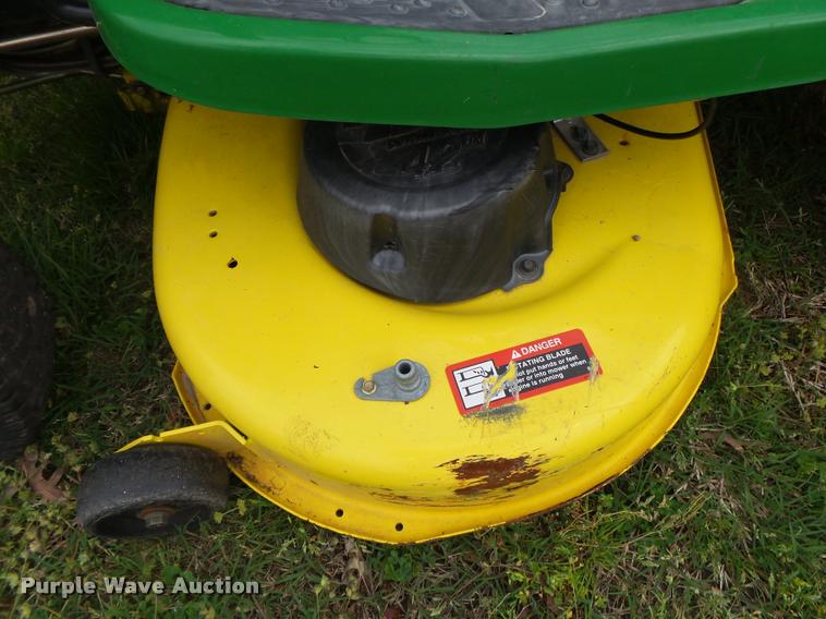image for item DA9088 John Deere LA115 lawn mower