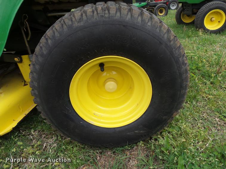 image for item DA9088 John Deere LA115 lawn mower