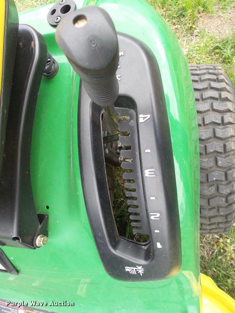 image for item DA9088 John Deere LA115 lawn mower