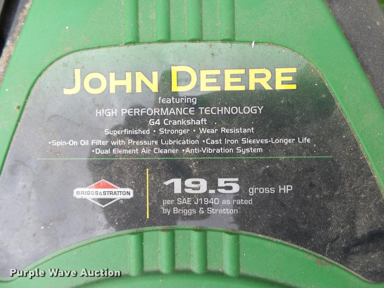 image for item DA9088 John Deere LA115 lawn mower