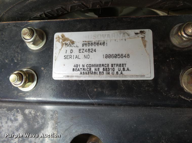 image for item DA9089 Husqvarna EZ4824 ZTR lawn mower
