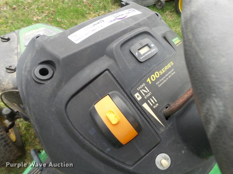 image for item DA9090 John Deere D110 lawn mower