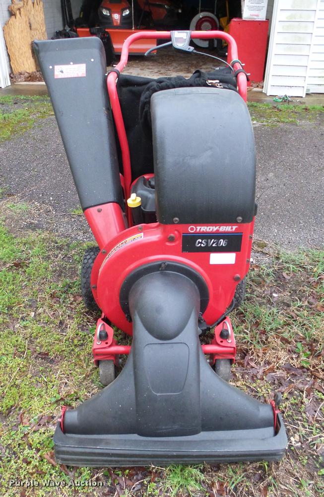 image for item DA9100 Troy-Bilt CSV206 chipper/shredder vacuum