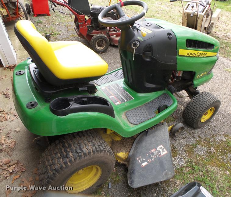 image for item DA9103 John Deere LA115 lawn mower