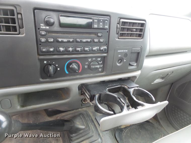 image for item DB0603 2004 Ford F350 Super Duty flatbed pickup truck