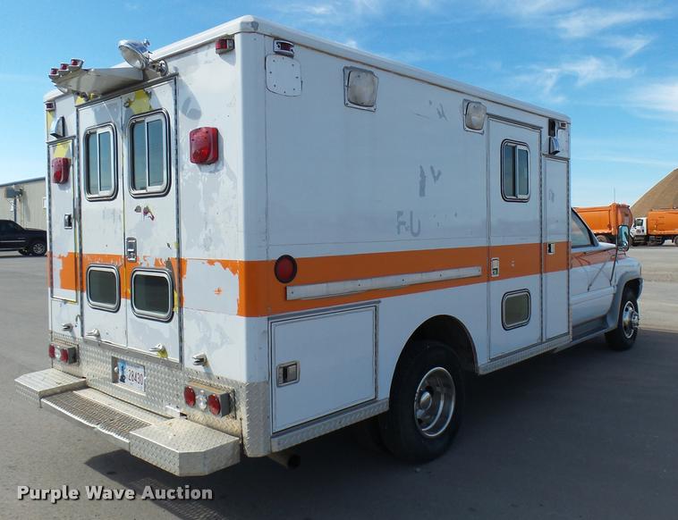 image for item DB2466 1994 Dodge Ram 3500 ambulance