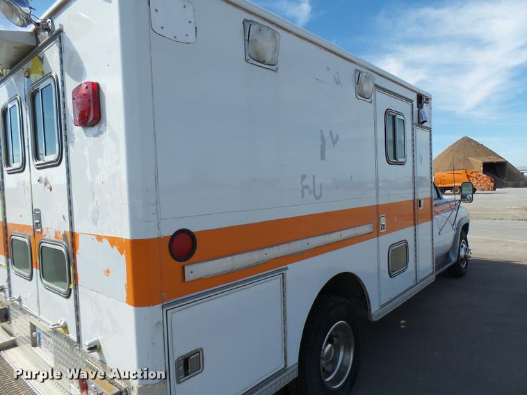image for item DB2466 1994 Dodge Ram 3500 ambulance