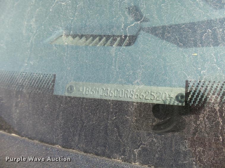 image for item DB2466 1994 Dodge Ram 3500 ambulance