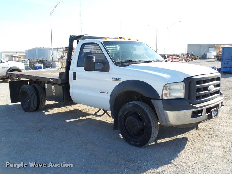 image for item DB4691 2007 Ford F550 XL dump bed truck