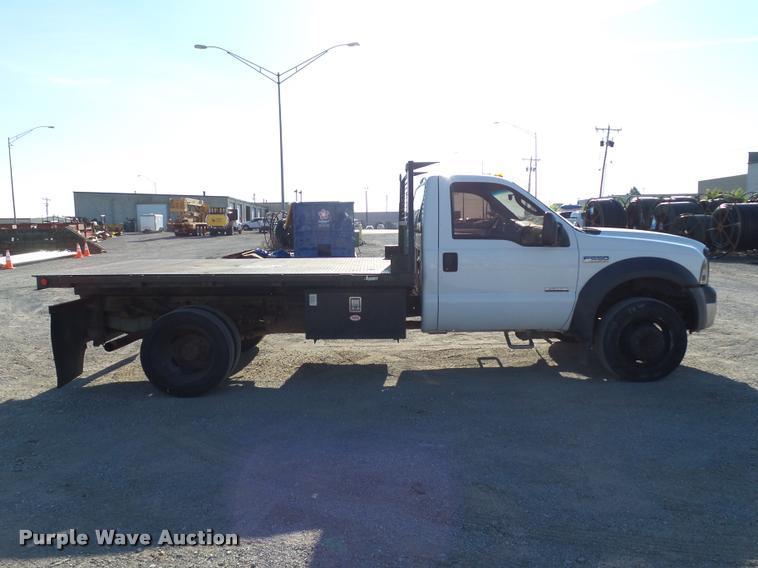 image for item DB4691 2007 Ford F550 XL dump bed truck