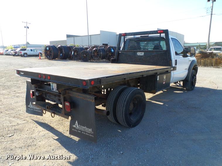 image for item DB4691 2007 Ford F550 XL dump bed truck