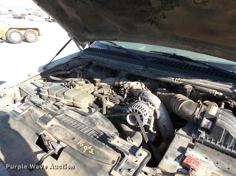 image for item DB4692 2000 Ford F350 XL Super Duty flatbed pickup truck