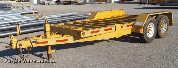 image for item DB4693 2000 Vermeer E550/E800 equipment trailer