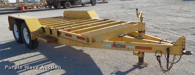 image for item DB4693 2000 Vermeer E550/E800 equipment trailer