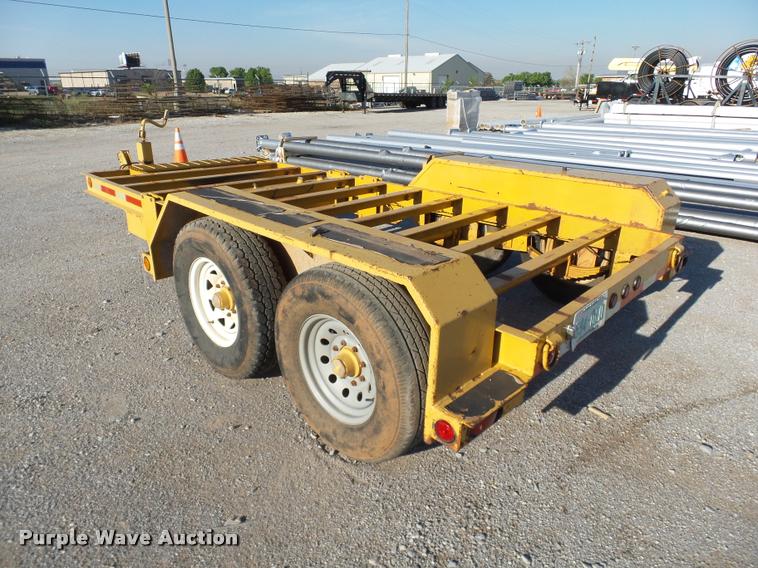 image for item DB4693 2000 Vermeer E550/E800 equipment trailer