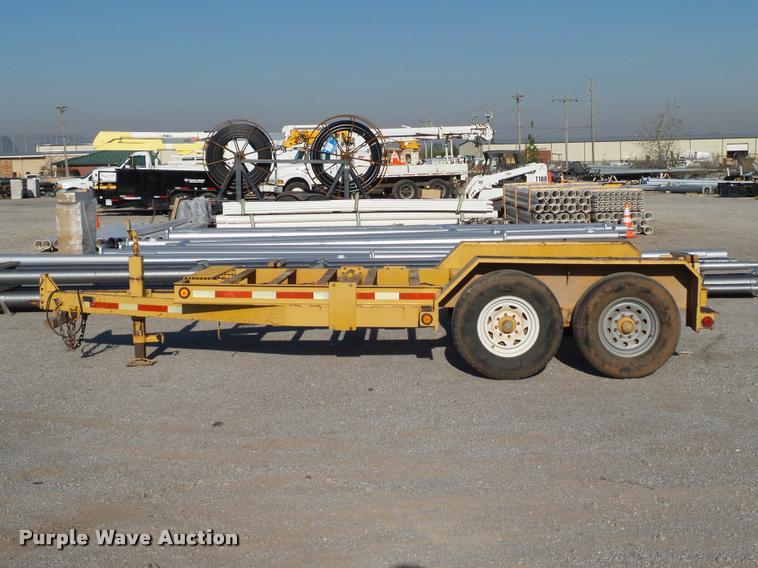 image for item DB4693 2000 Vermeer E550/E800 equipment trailer