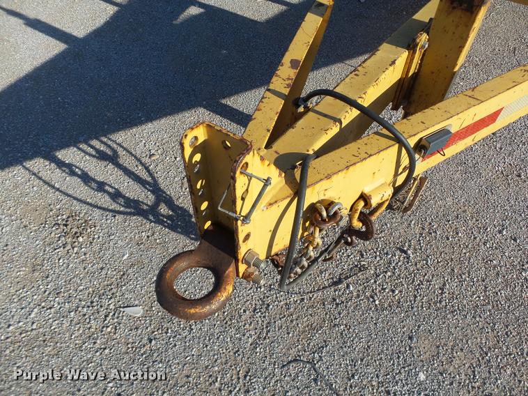 image for item DB4693 2000 Vermeer E550/E800 equipment trailer