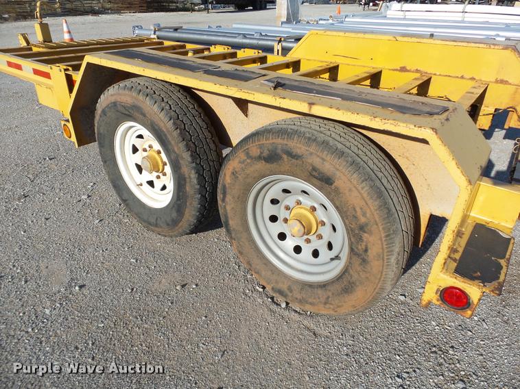 image for item DB4693 2000 Vermeer E550/E800 equipment trailer