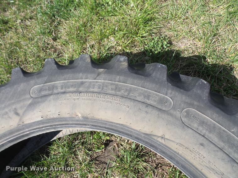 image for item DC9226 Goodyear 380/85R46 tire