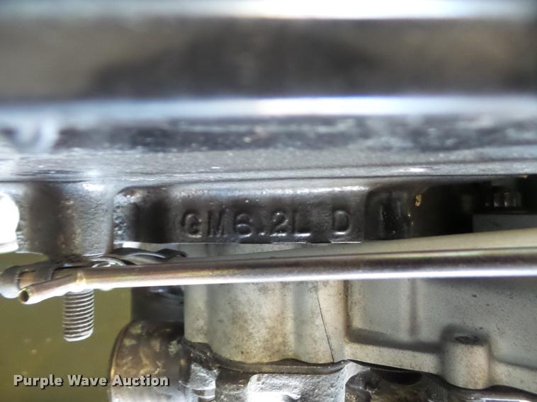 image for item DC9237 GM 6.2L V8 diesel engine