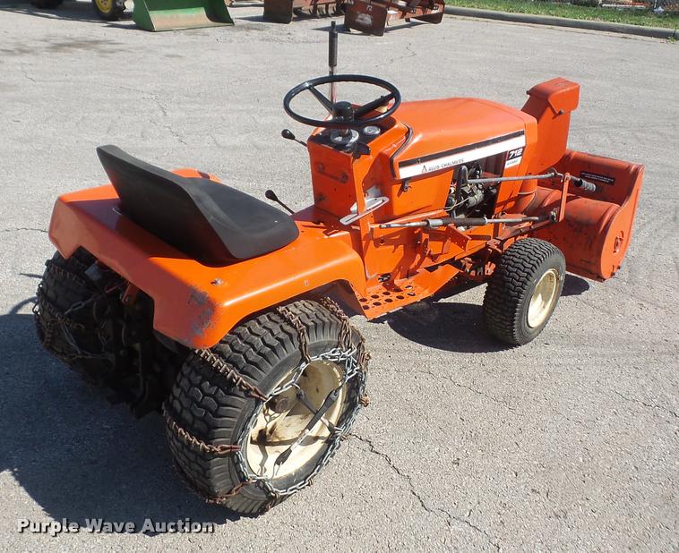 image for item DC9238 Allis Chalmers 712 Hydro garden tractor