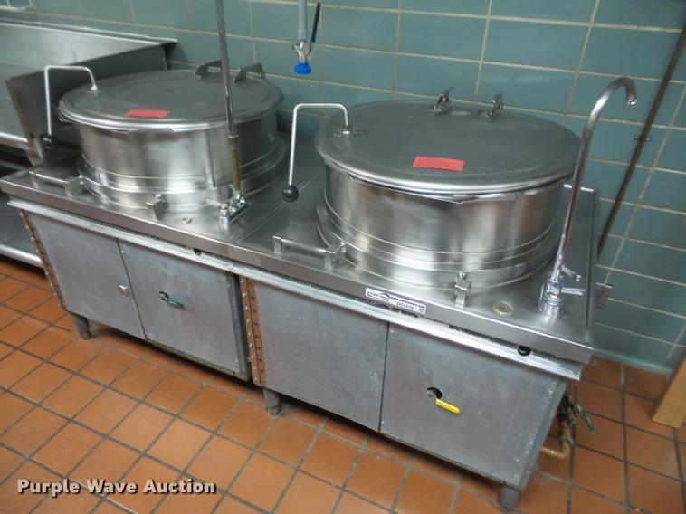 image for item DC9270 (2) direct steam kettles