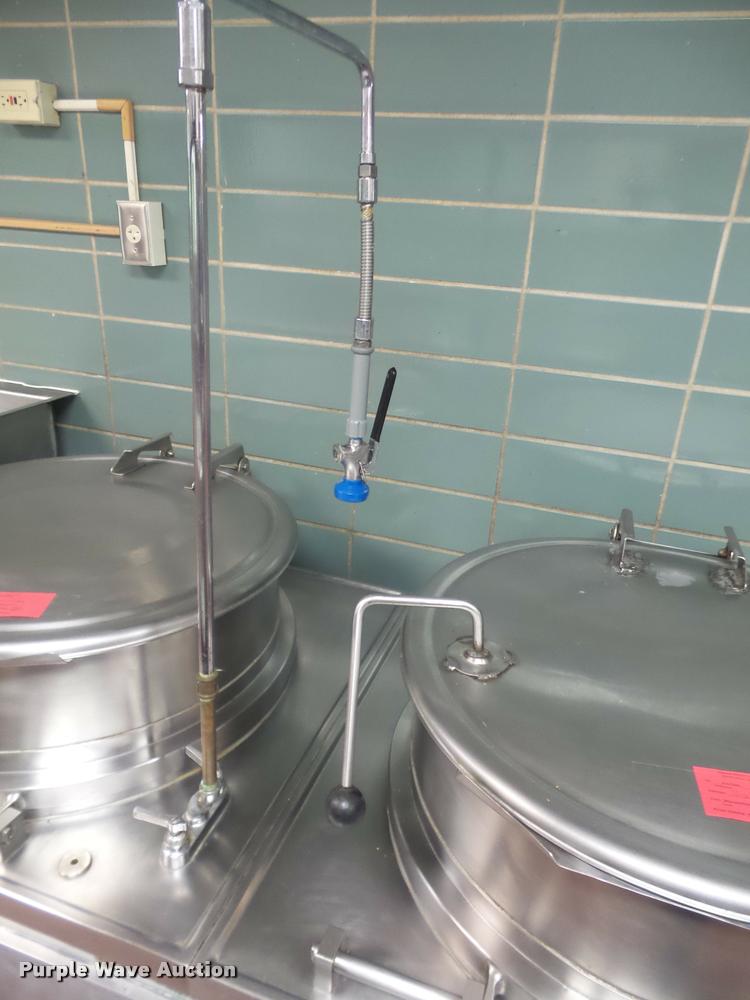 image for item DC9270 (2) direct steam kettles