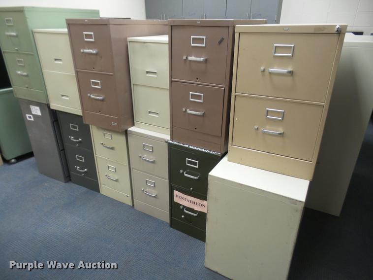 image for item DC9277 (25) letter filing cabinets