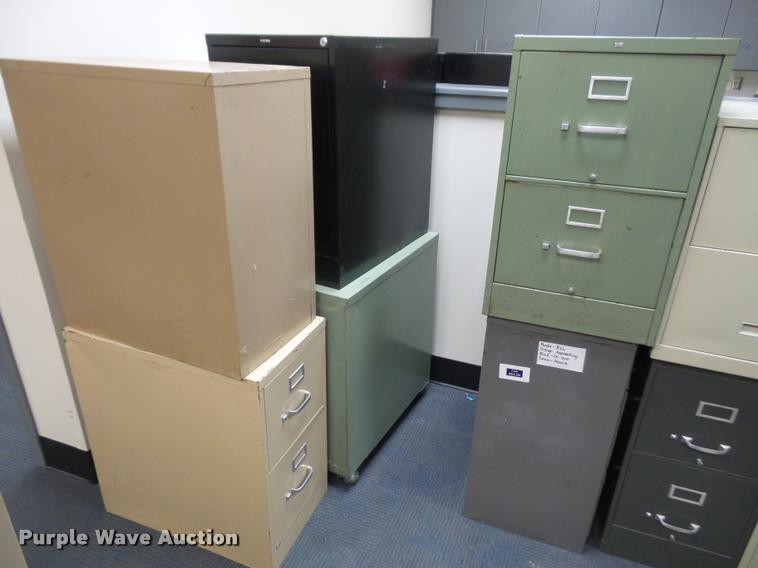 image for item DC9277 (25) letter filing cabinets