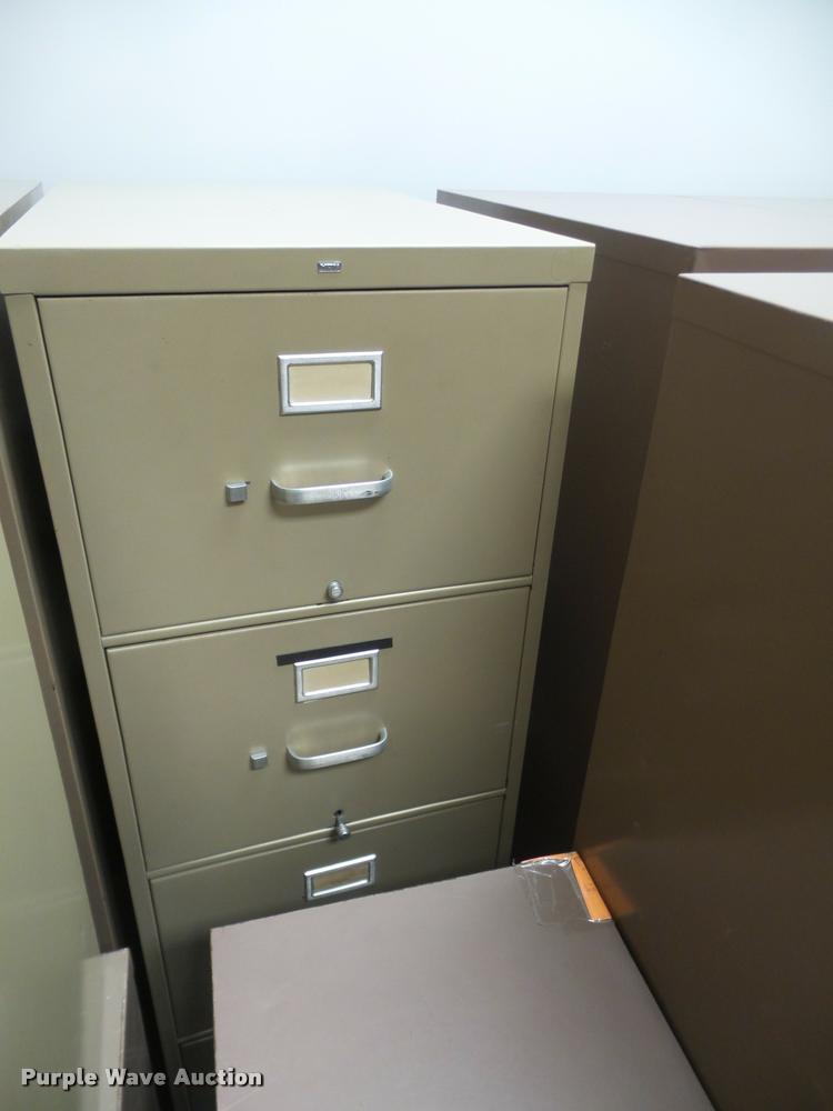 image for item DC9278 (14) letter size filing cabinets