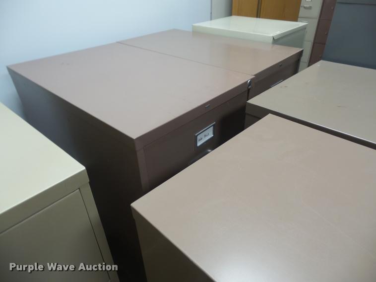 image for item DC9278 (14) letter size filing cabinets