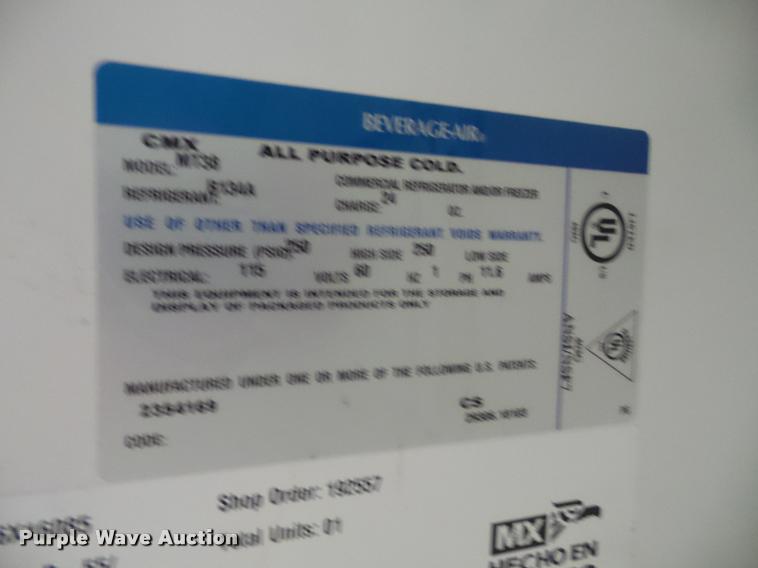 image for item DC9300 Beverage Air beverage cooler