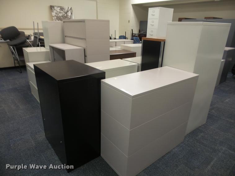 image for item DC9327 (34) filing cabinets and storage cabinets