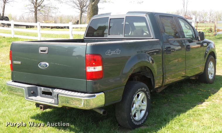 image for item DD9286 2004 Ford F150 SuperCrew pickup truck