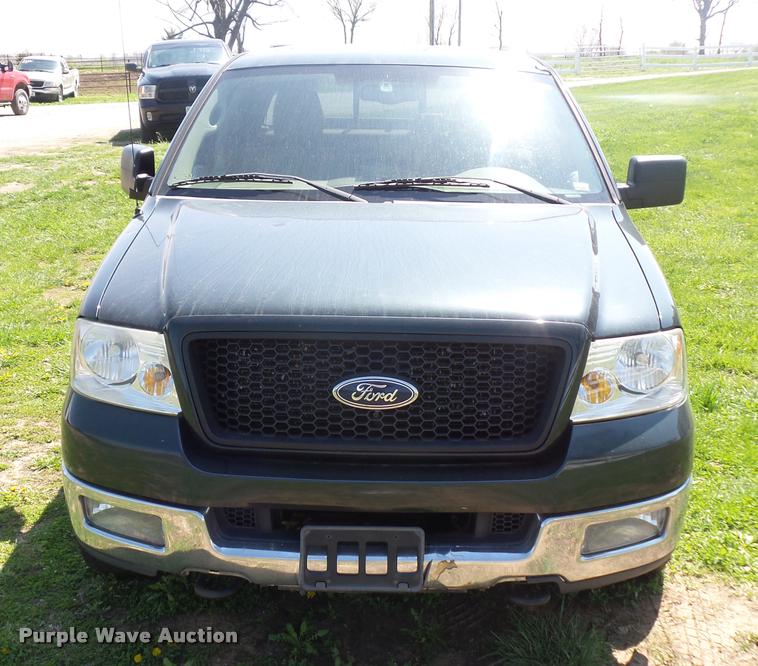 image for item DD9286 2004 Ford F150 SuperCrew pickup truck