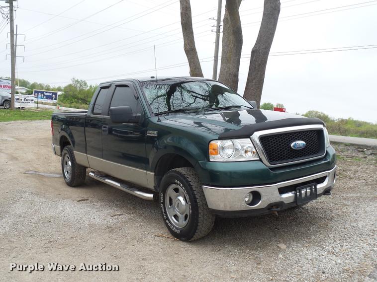 image for item DD9303 2008 Ford F150 SuperCab pickup truck