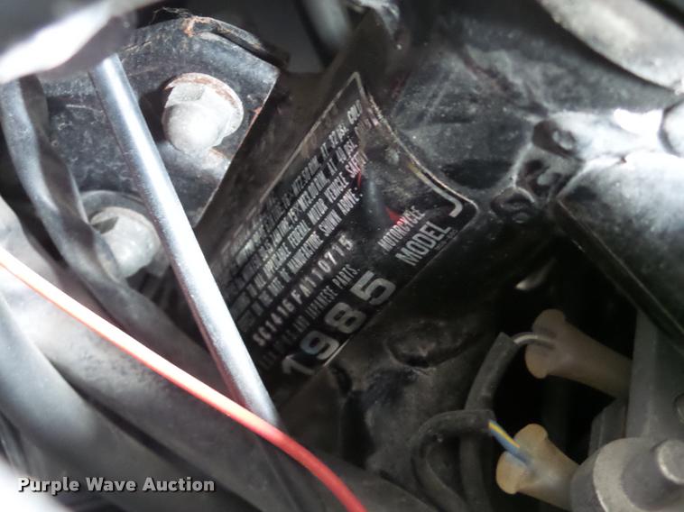 image for item DF9663 1985 Honda Goldwing GL1200 motorcycle