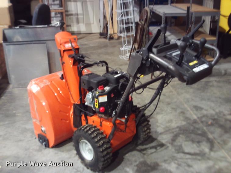image for item DJ9777 Husqvarna ST227P snow blower