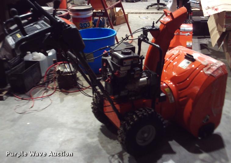 image for item DJ9777 Husqvarna ST227P snow blower