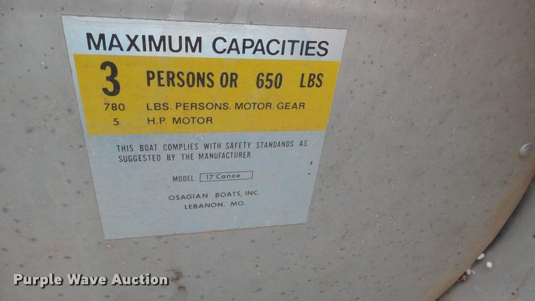 image for item DM9056 Osagian canoe