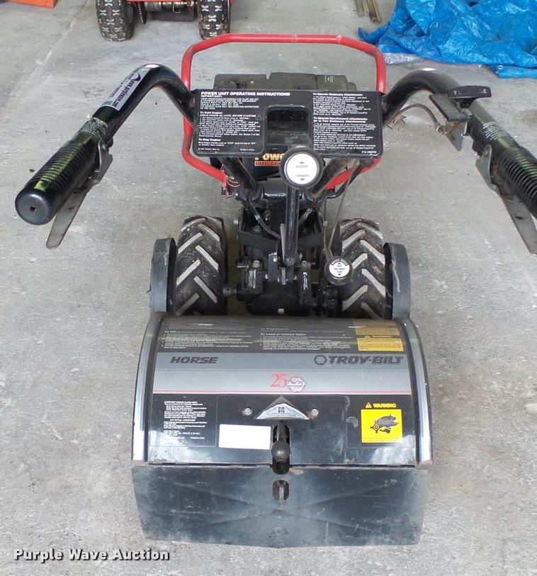 image for item DM9207 Troy Bilt Horse tiller