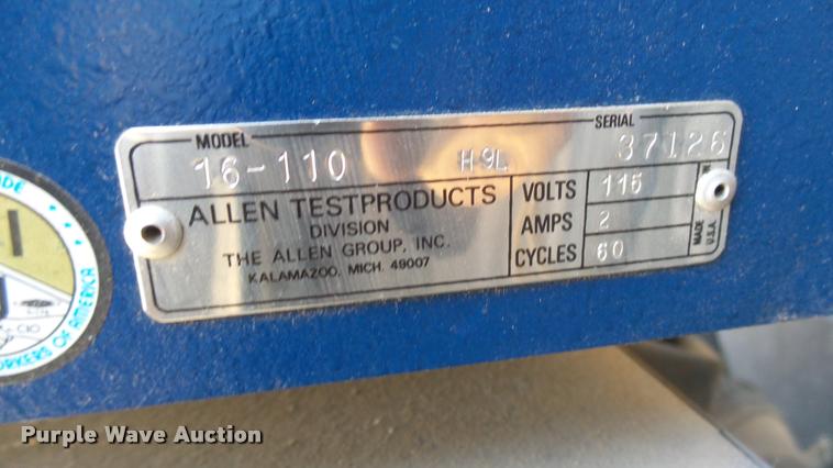 image for item DS9066 Allen test engine analyzer